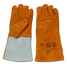 Cowhide Split Leather Safety Protective Welding Gloves